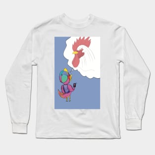 aspirational inspirational with kens and chickens ecopop match maker Long Sleeve T-Shirt